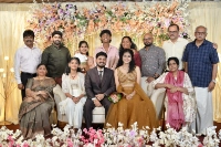 Both families together during engagement(urapikkal) celebration
